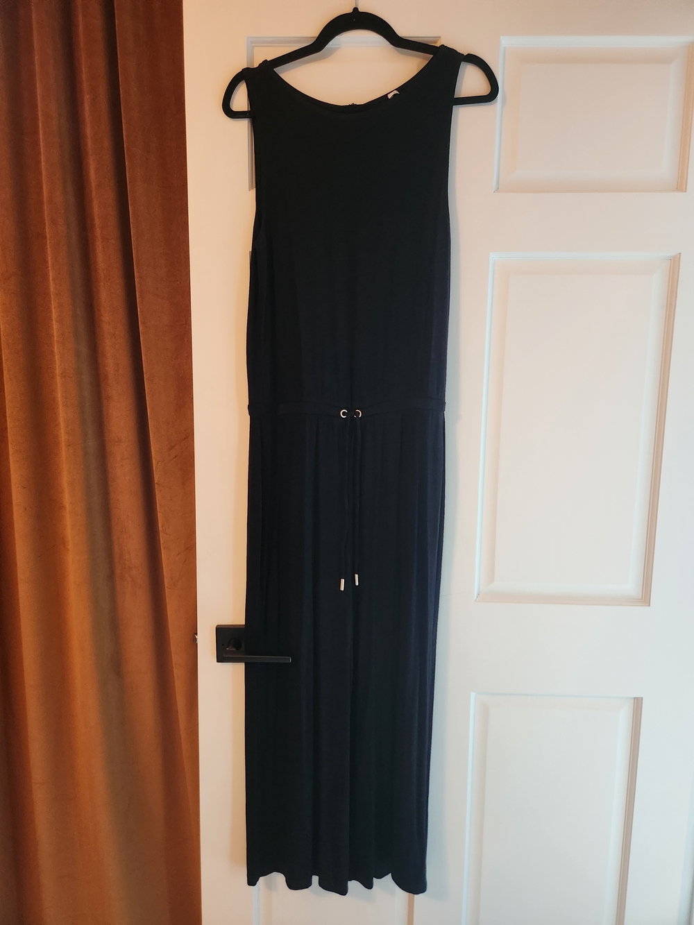 Chicos Travelers Cropped Wide Leg Jumpsuit